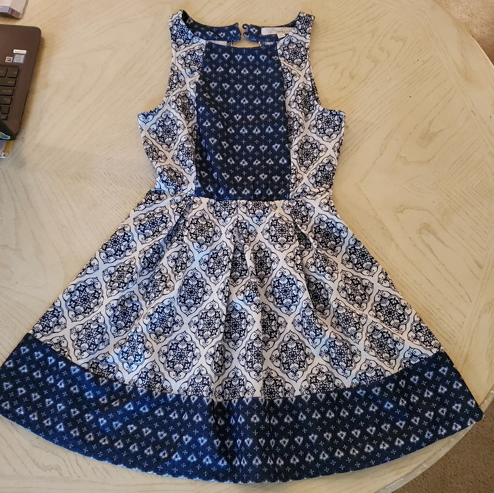 🆕️ Rewind open back skater dress